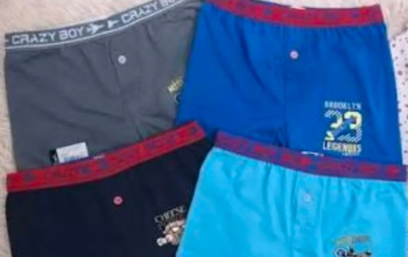 Tutku Erkek Çocuk Elastan Baskılı Boxer 6'lı Paket