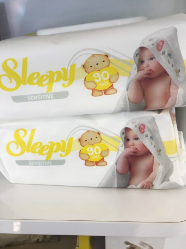 Sleepy Sensitive Islak Havlu 3 x 90'lı