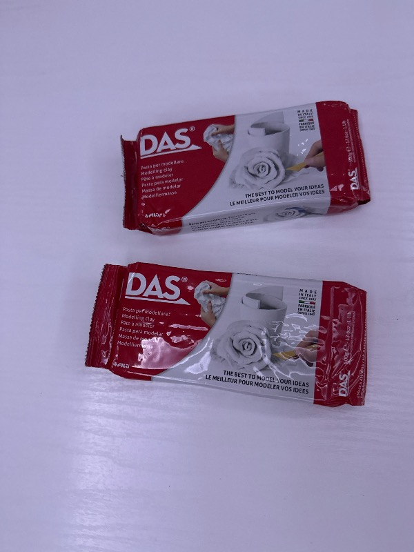 Das Seramik Hamuru Beyaz 1/2 Kg. (500 Gram) - 1 ADET
