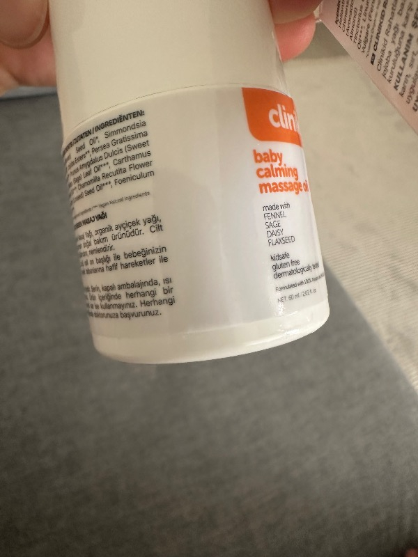 Clinikid Rahatlatıcı Masaj Yağı 60 ml