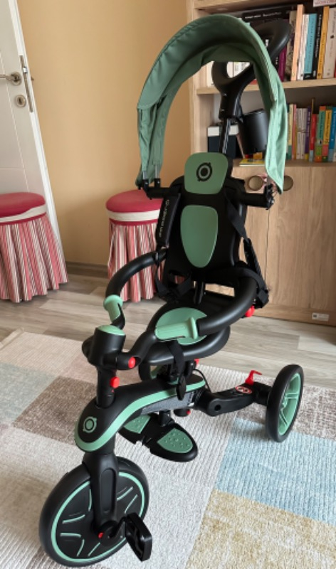 Globber Explorer 4in1 Katlanabilir Bisiklet - Yeşil