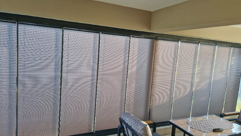 Plised Home Katlanabilir Cam Balkon Plise Perde Antrasit