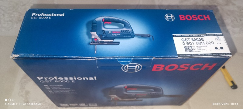 Bosch Gst 8000 E Dekupaj Testere 710W