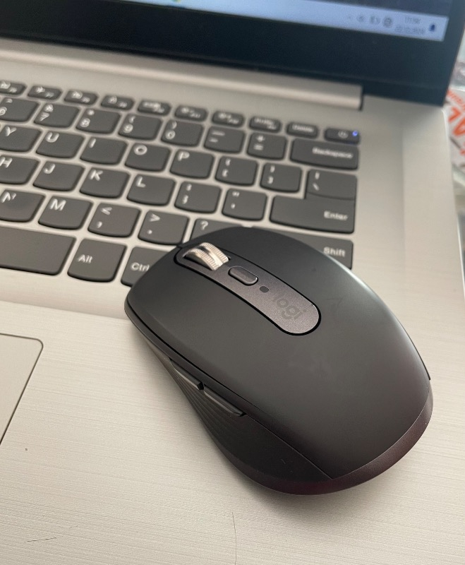 Logitech MX Anywhere 3S Kompakt 8000 DPI Optik Sensörlü Sessiz Bluetooth Kablosuz Mouse - Siyah