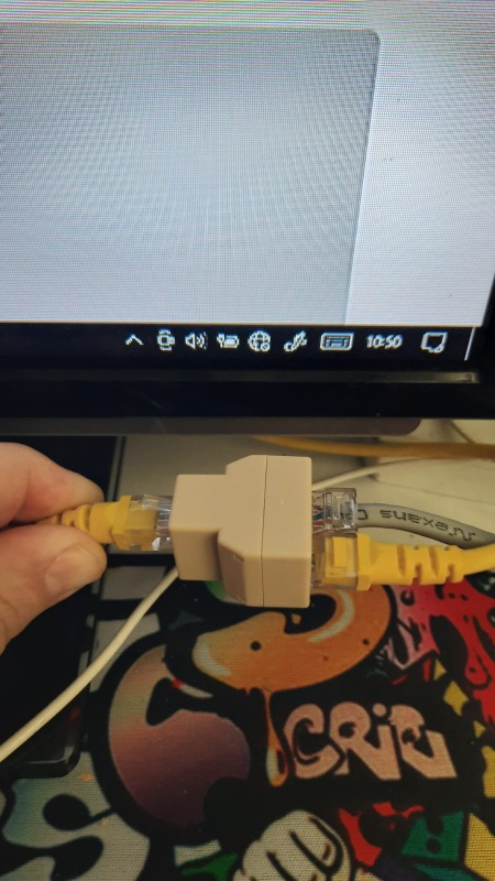 Hadron HD4558 1/2 Splitter Ethernet Çoğaltıcı