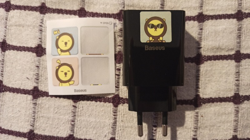Baseus Speed Mini Dual Seyahat Şarjı 10.5W-Siyah CCFS-R01