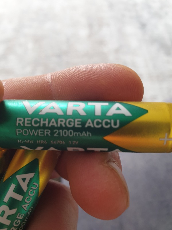 VARTA 2100mAh AA Şarj Edilebilir 4'lü Pil