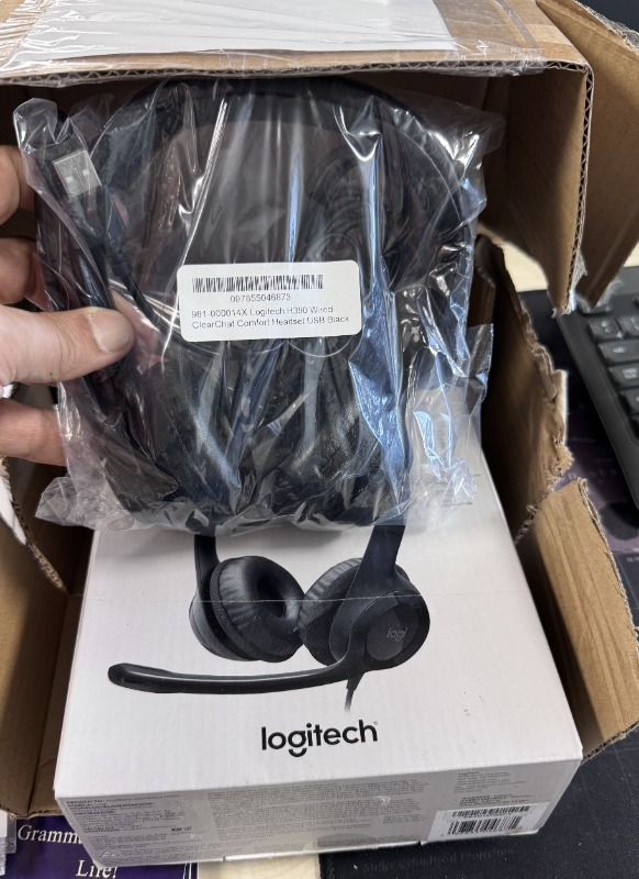 Logitech H390 USB Gürültü Önleyici Mikrofonlu Kulaklık - Siyah