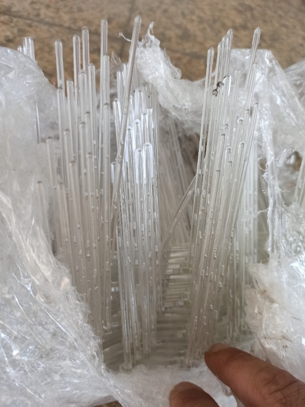Tekinoğlu Plastik Kuşkonmaz 20'li Şeffaf 50 cm
