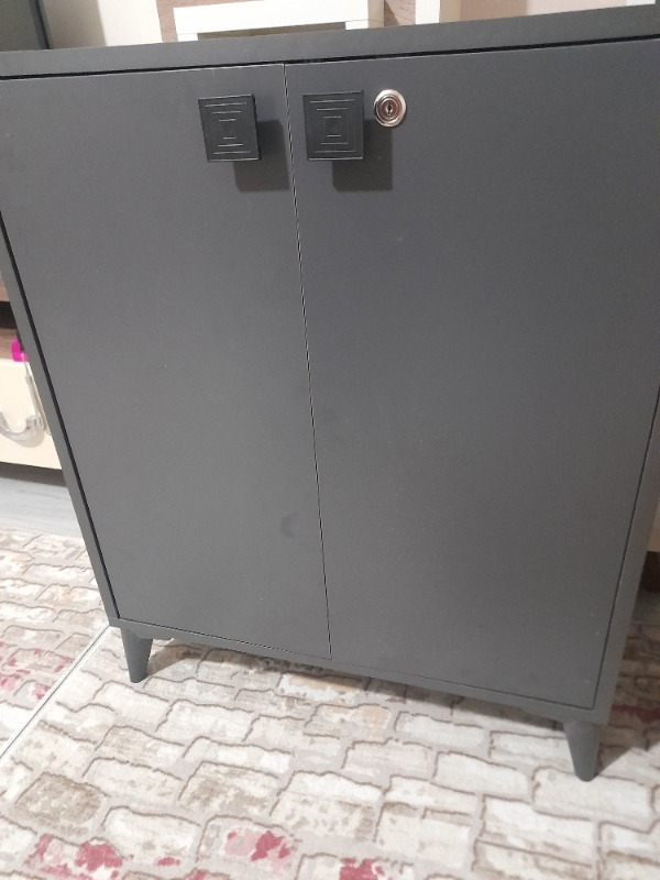 Aymobsan Artemis 4 Raflı 2 Kapaklı Ayakkabılık