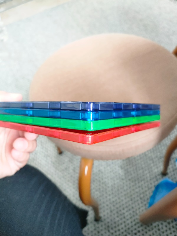 Magna-Tiles Clear Color 100 Parça
