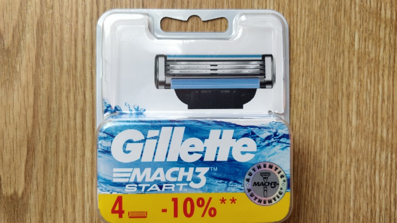 Gillette Mach3 Start Yedek Tıraş Bıçak 4'lü