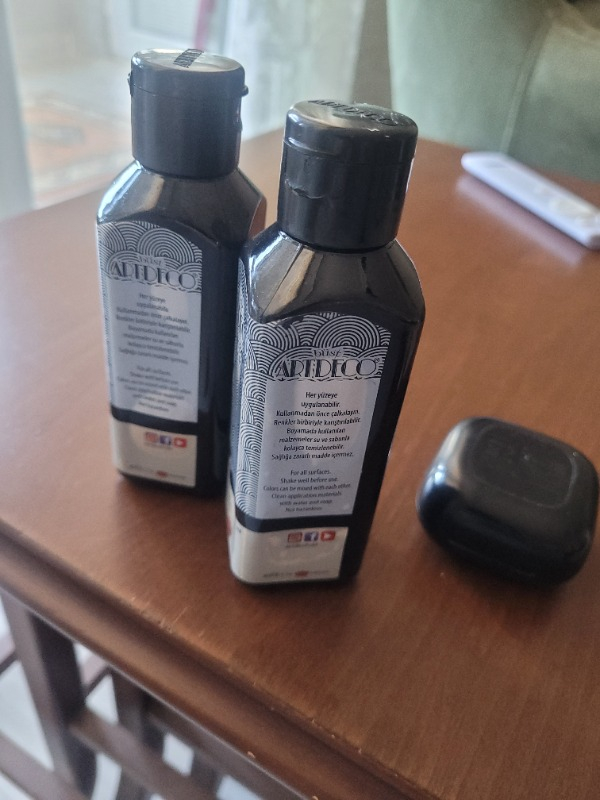 Artdeco Akrilik Boya 140 Ml Siyah