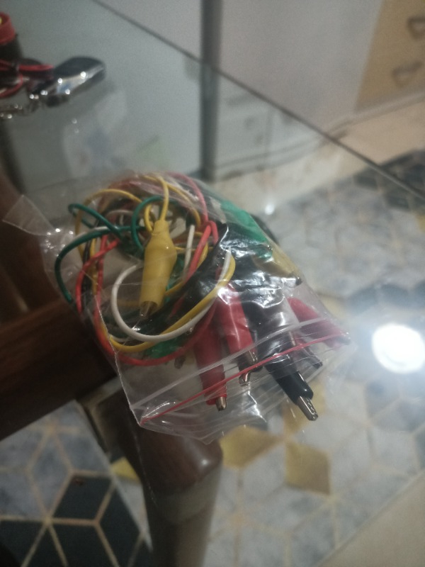 Komponentci 10 Adet 5 Renk Krokodil Kablo