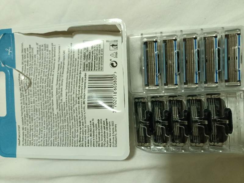 Gillette Mach3 Start Yedek Tıraş Bıçağı 10 Adet