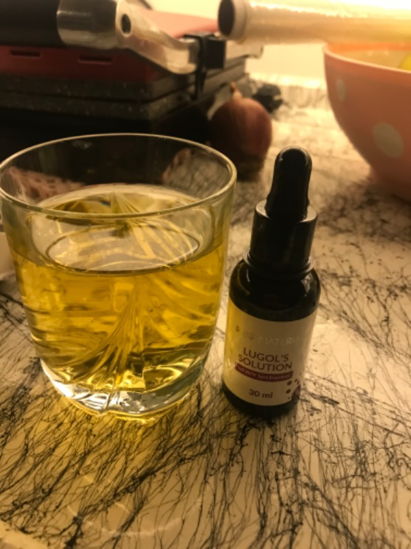Raw Material Lugol's Solution İyot %2 Damla 30 ml