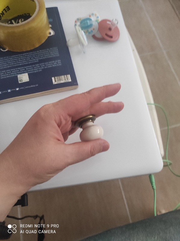 Kulpca Porselen Kulp Düğme