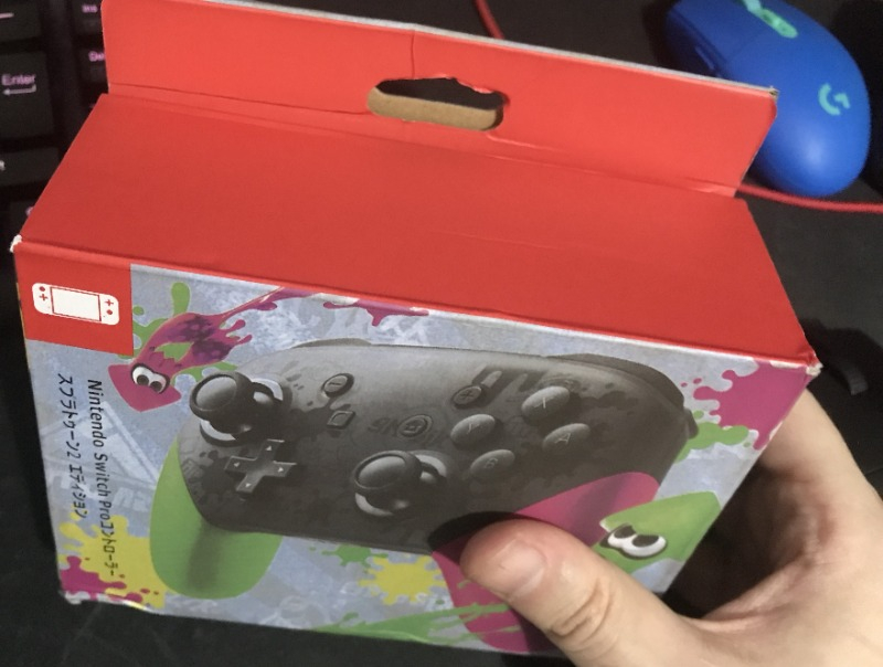 Nintendo Switch Pro Controller Splatoon 2 Edition