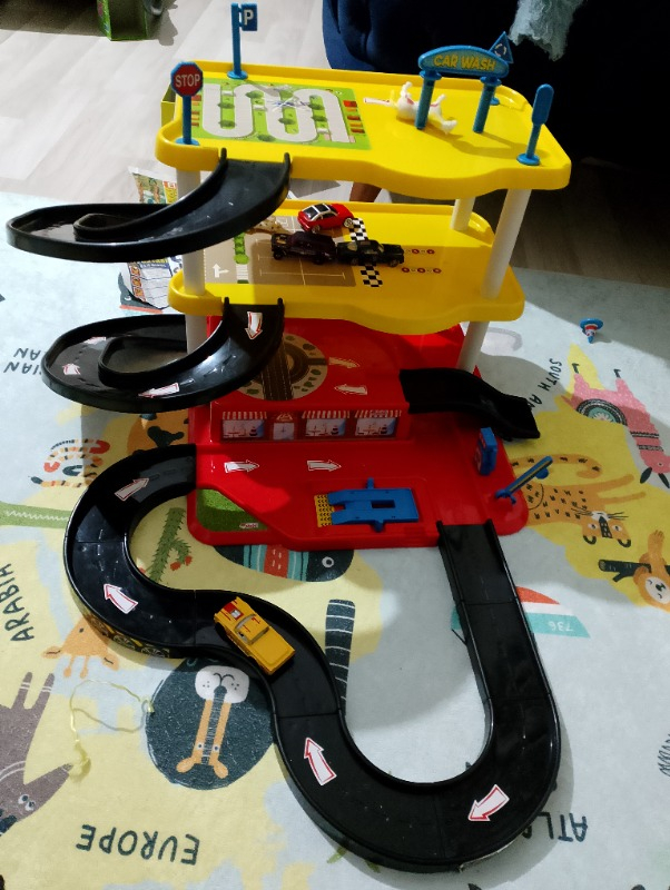 Dede 3 Katlı Garaj Oyun Seti Ve Mega Pisti 03068