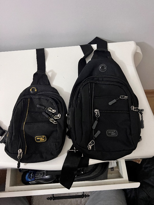 Seventeen Tek Omuz Askılı Polyester Sırt - Göğüs Çantası - Body Bag 3473
