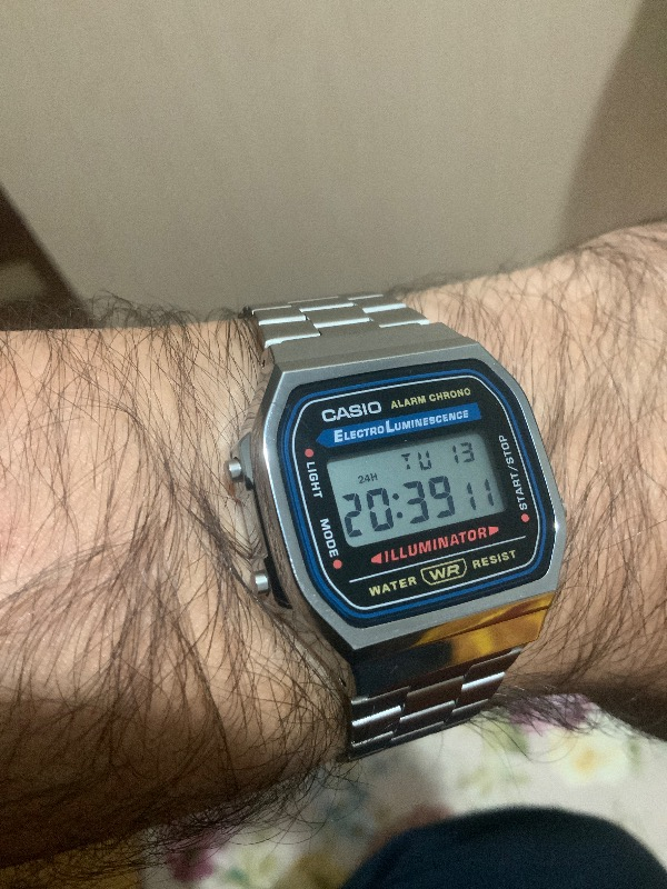 Casio RETRO A168WA-1WDF Kol Saati