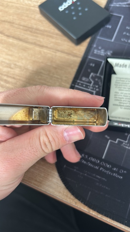 Zippo Reg Satin Chrome Çakmak