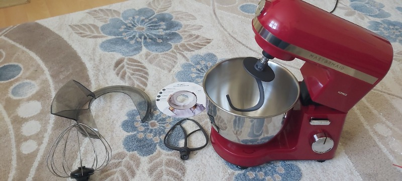 Karaca Mastermaid Chef Stand Mikser Red 1500W 5 Lt