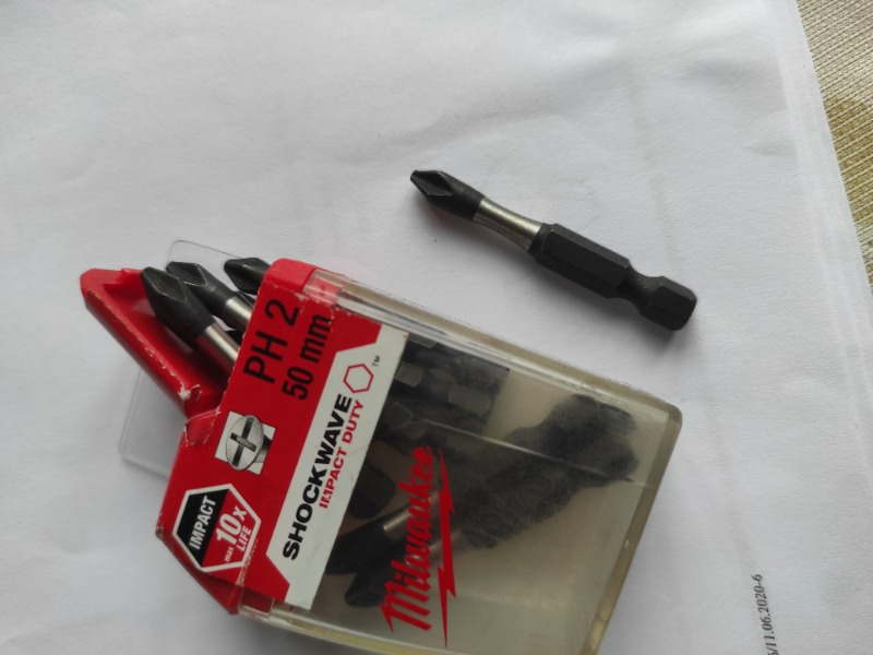 Milwaukee Bits Uç Ph2 50 mm 10'lu Paket Shockwave
