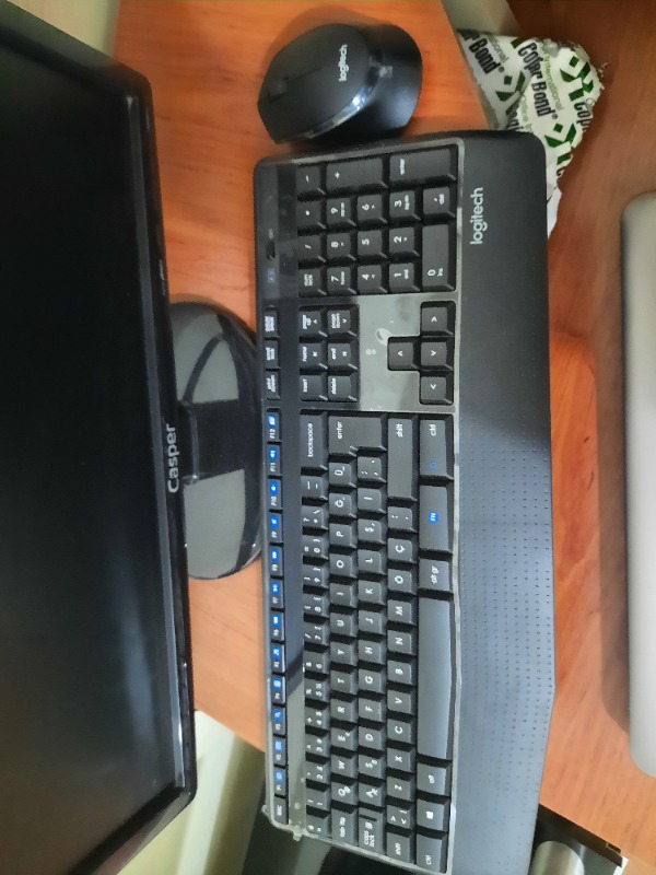 Logitech MK345 Kablosuz Türkçe Klavye Mouse Seti - Siyah