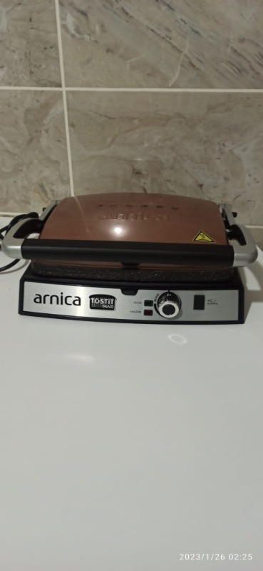 Arnica Tostit Maxi Granit Rose 2000 W Tost Makinesi