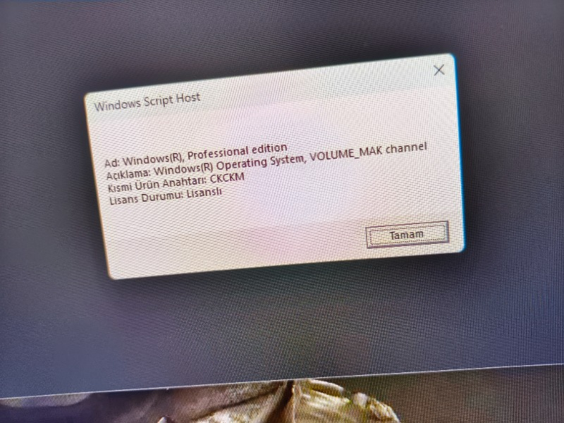 Microsoft Windows 11 Pro Key Dijital Lisans Anahtarı - 2025 Key