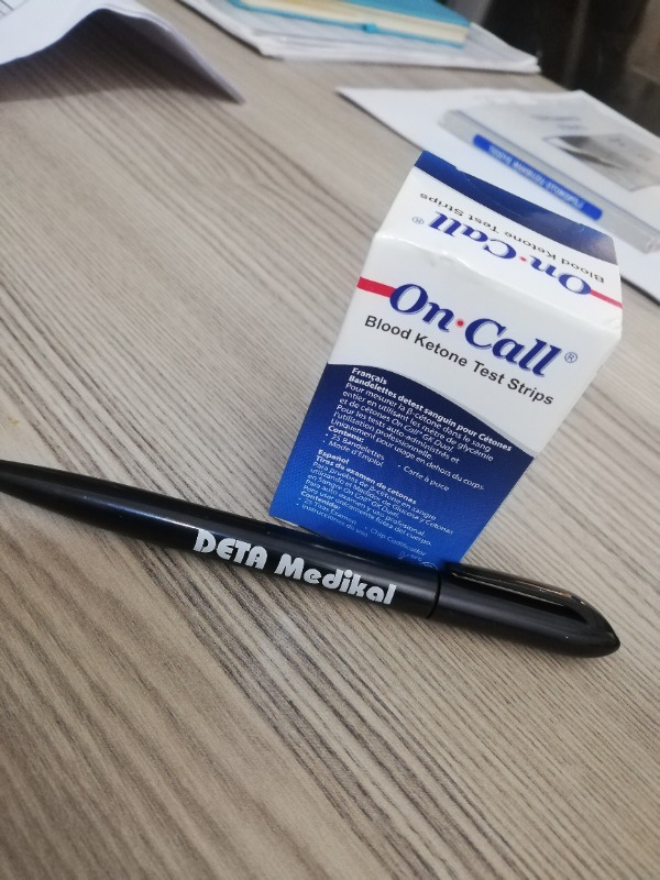 On Call Gk Dual Keton Ölçüm Stribi 25 Test