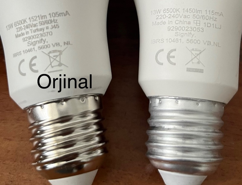 PHILIPS LED 13W AMPUL 6500K BEYAZ IŞIK