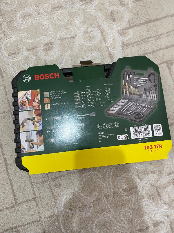 Bosch V-Line Matkap & Vidalama Karışık Aksesuar Seti 103 Parça - 2607017367