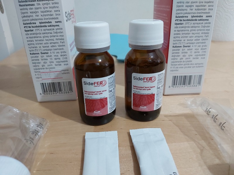 Sidefer Damla 30 ml Şişe 1 Stik