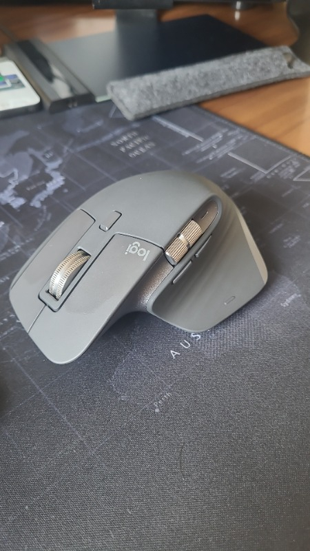 Logitech MX Master 3S Performans 8.000 DPI Optik Sensörlü Sessiz Kablosuz Mouse - Siyah