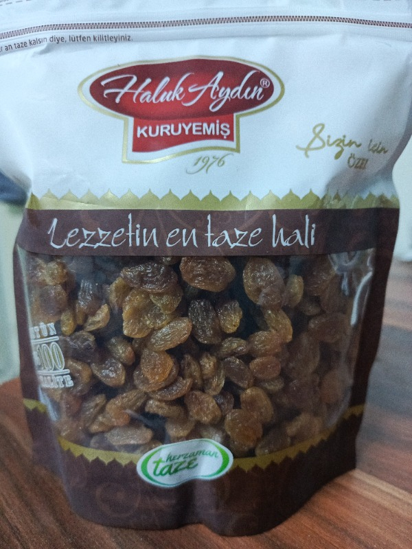 Haluk Aydin Sari Üzüm 500 gr