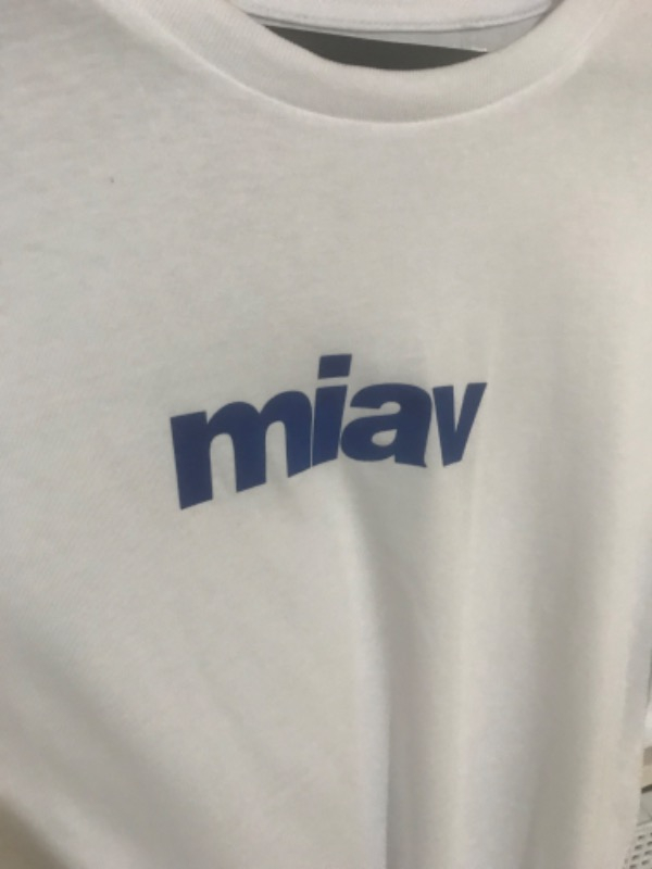 Mavi Erkek Miav Baskılı Beyaz Tişört 067153-620