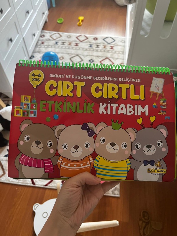 Cırt Cırtlı Etkinlik Kitabım 4-6 yaş