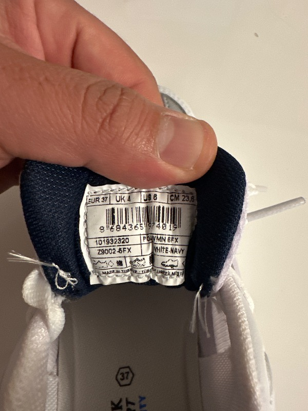 Lumberjack Kadın Pol Wmn 6fx Beyaz Sneaker Tekstil Malzeme ile Konforlu Taban