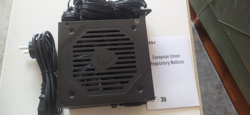 MSI PSU MAG A550BNL 550W 80+ BRONZE POWER SUPPLY