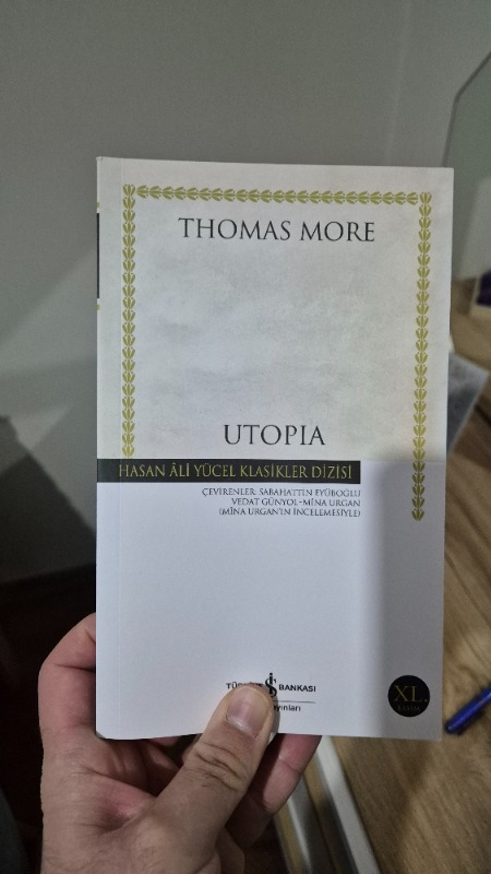 İş Bankası Kültür Yayınları Utopia (Ciltsiz) - Thomas More