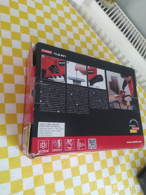 Einhell TC-JS 80/1, Dekupaj Testere