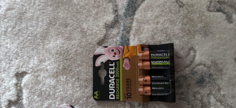 Duracell Şarj Edilebilir AA Kalem Pil 2500 Mah 4'Lü Paket