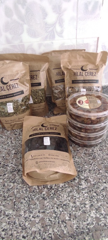 Hilal Çerez Kabak Çekirdeği İçi Çiğ (Naturel) 1000 gr