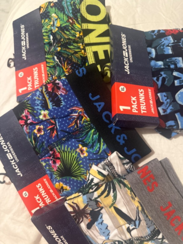 Jack & Jones Karışık 5'li Boxer Paketi - Tyler