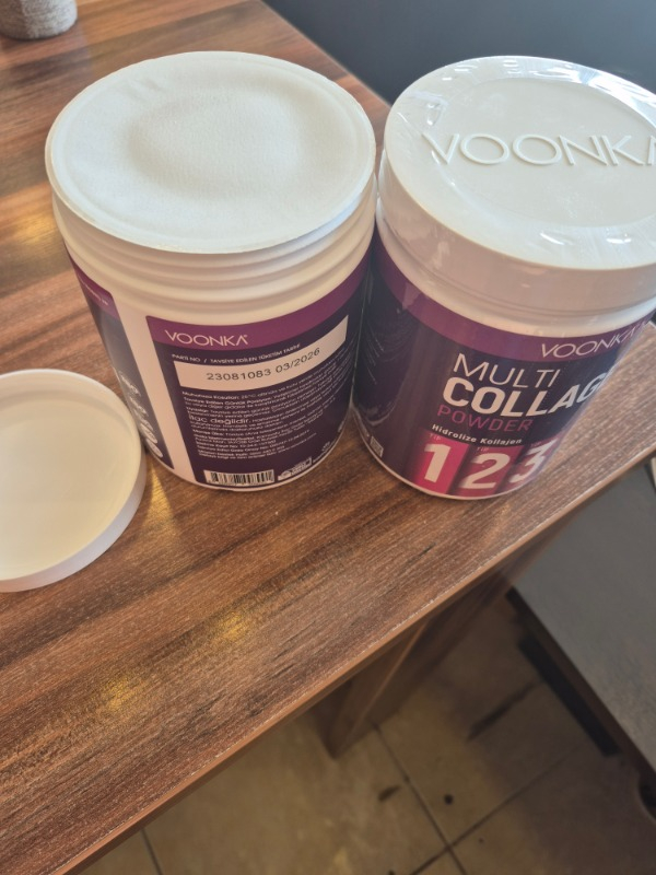 Voonka Multi Collagen Powder Tip 1 2 3 Vitamin C 300 gr Hidrolize Kolajen