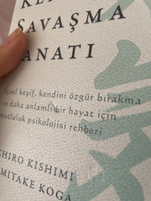 Kendinle Savaşma Sanatı
