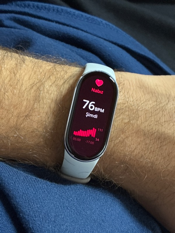 Xiaomi Smart Band 10 Glacier Silver Akıllı Bileklik
