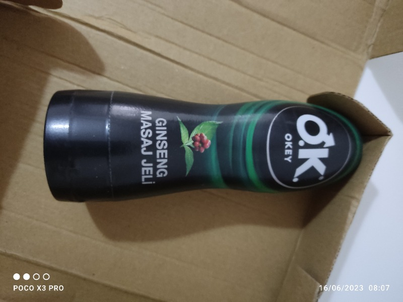 Okey Masaj Jeli Ginseng 200 ml